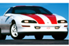 1993-97 Camaro - Z28 - 1997 30th ANNIVERSARY Stripe Kit - COUPET-TOP